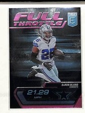 DaRon Bland 2024 Donruss Elite #23 Full Throttle Pink Dallas Cowboys