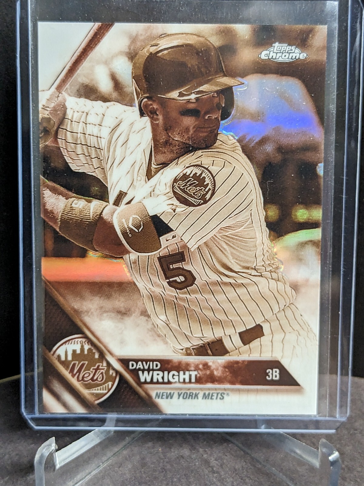 2016 Topps Chrome Sepia Refractors #134 David Wright