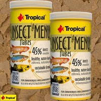 (35,04€/L) Tropical Insect Menu Flakes Flocken 45% 2X 250Ml