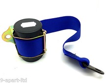 Cintura di sicurezza Porsche 996 Targa sinistra N/S posteriore blu marino nuova originale