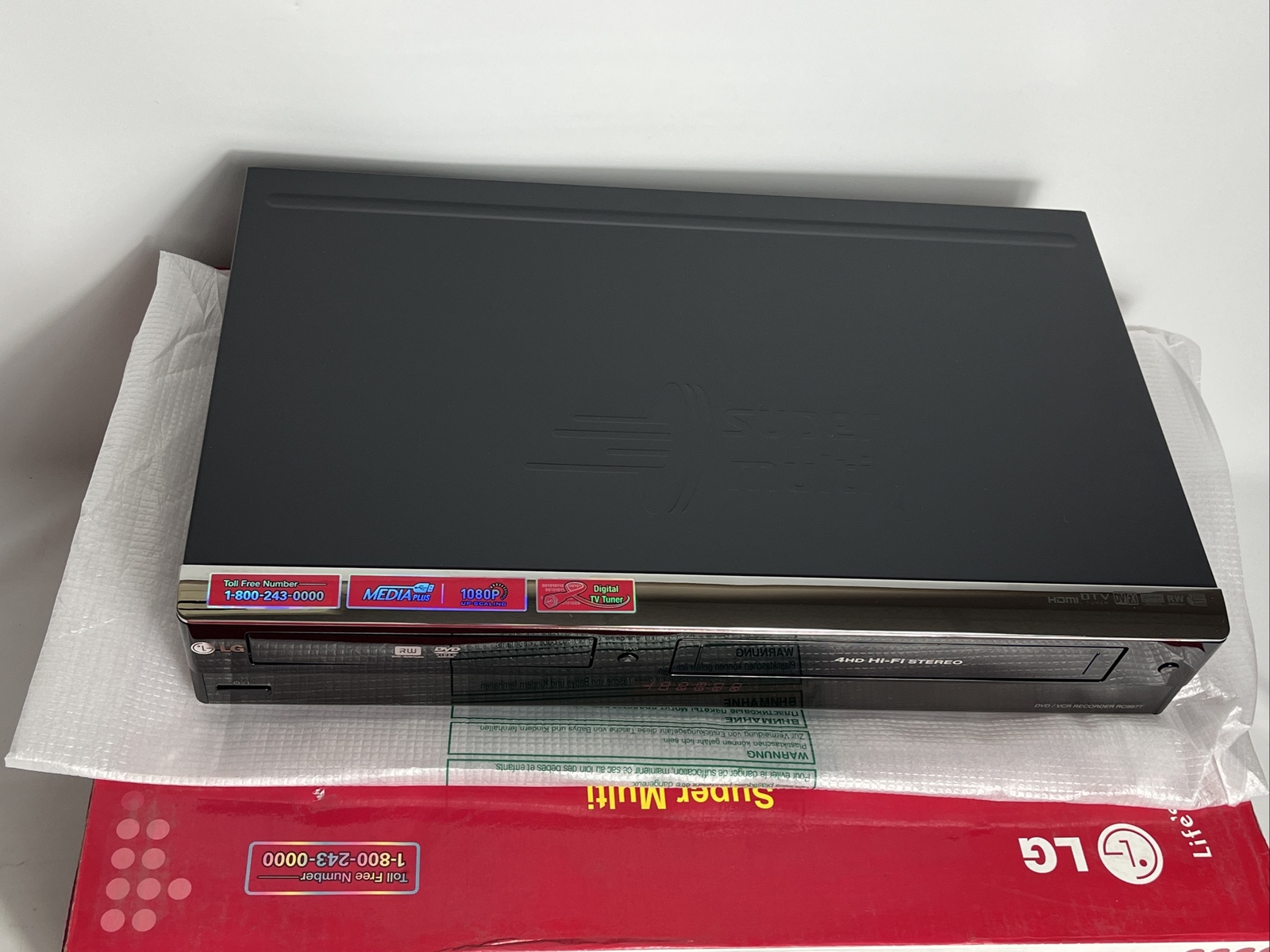 *NEW* LG RC897T DVD VCR Combo Player VHS to DVD Recording HDMI 1080p