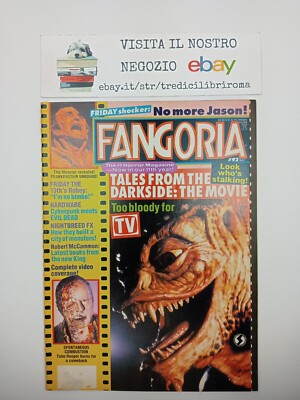 FANGORIA - #92 - HORROR MAGAZIN - 1990 - TALES FROM THE DARKSIDE
