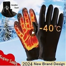 Zimowe rękawice termiczne dotykowe z ekranem dotykowym kompatybilne wodoodporne unisex M L XL
