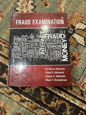 Fraud Examination (BRAND NEW US HARDCOVER STUDENT 5/E; shrink wrapped)