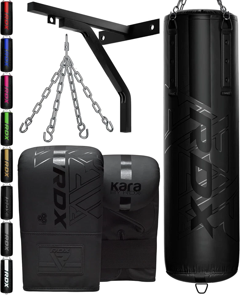 Boxsack Boxen von RDX, MMA Boxhandschuhe fur Gym Training, Boxsack Gefüllt