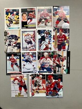 Randy Burridge  (15 Assorted Card Lot)  Washington Capitals