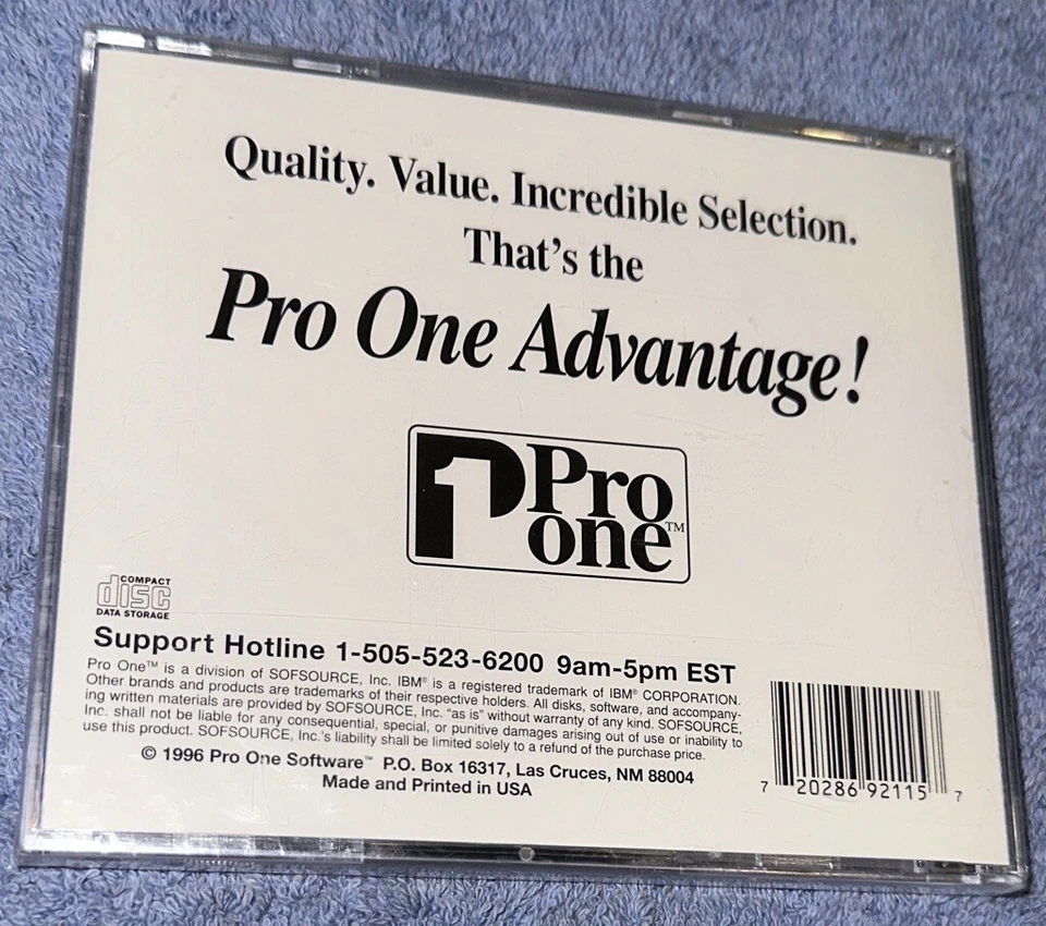 Multimedia French, PC, CD-ROM, Windows 95, (1996, Pro One) New & Sealed - Image 2 of 2