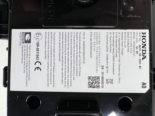2023-2025 ACURA INTEGRA WIRELESS CHARGING PAD COMPUTER CONTROL MODULE UNIT OEM - Picture 6 of 8