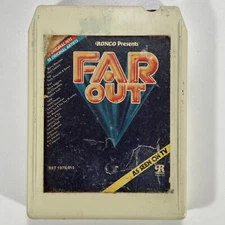 8-Track Tape 1975 RONCO " FAR OUT " Styx Manilow Issac Hayes J Taylor - Tested
