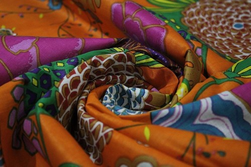 50Yard Indian Floral Hand Printed Cotton Fabric Sewing Fabrics Dressmaking Craft - Picture 4 of 6