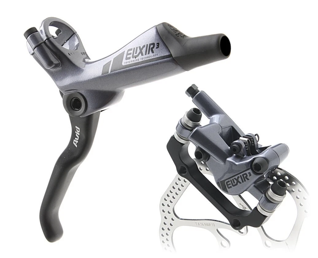 Couple Brakes Disc Bike MTB Avid Elixir 3 Levers Mountain Bike Brake Set Lever