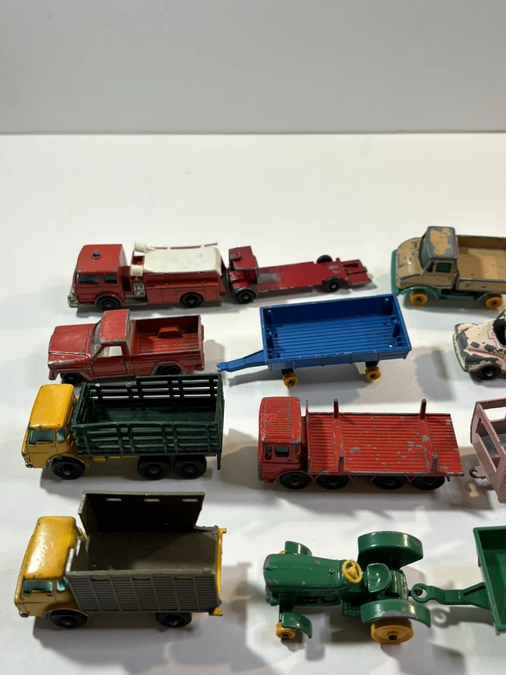 Lote Matchbox Lesney Jeep Gladiator No.7 Rechazar John Deere Bomba Contra Incendios ¡VER FOTOS!! Foto 2 de 4