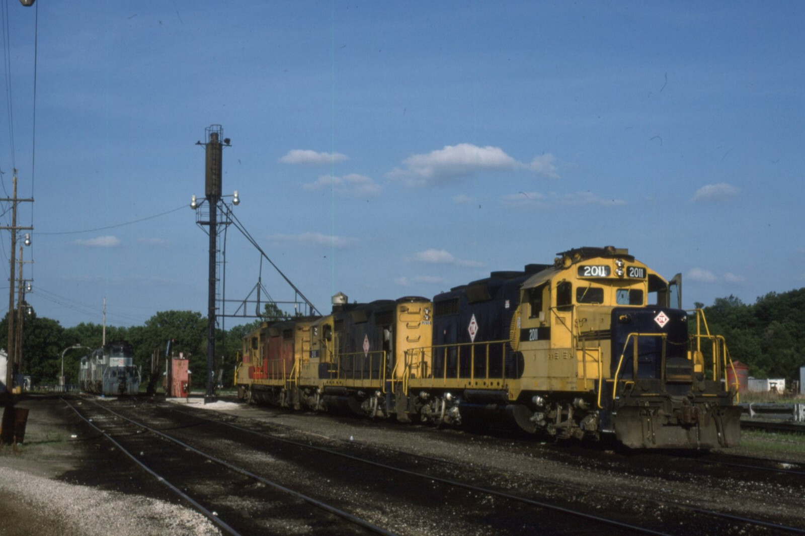 TP&W ATSF GP20 TRIO 2011 & 2 IN 1994 ORIGINAL SLIDE | eBay