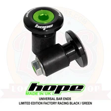 Hope Grip Doctor Handlebar End Plug Limited Edition Factory Racing Green - New