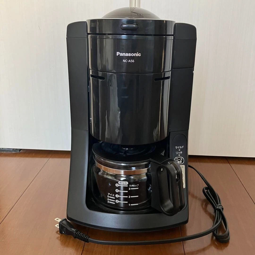 Panasonic NC-A56-K Full Automatic Boiling Water Purification Coffee Maker Black