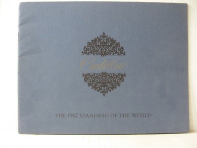 1967 Cadillac Fleetwood Eldorado Sixty Brougham Seventy-Five Dealer Brochure Cat
