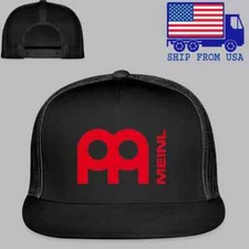 Meinl Cymbals Drums Men's Black Trucker Hat Cap Adult Size
