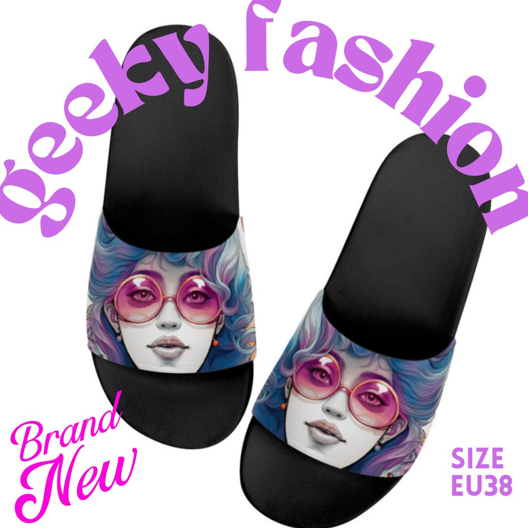 SAOLA Sandali donna infradito geek slide edizione limitata suola nera