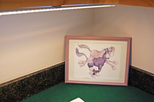 2X 12VDC 9W LED 5730 Aluminum Strip 4000K White Under Cabinet Light Fixture 20" - Picture 3 of 14