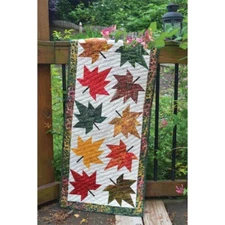 Cut Loose Press, Maple Leaf Runner Pattern