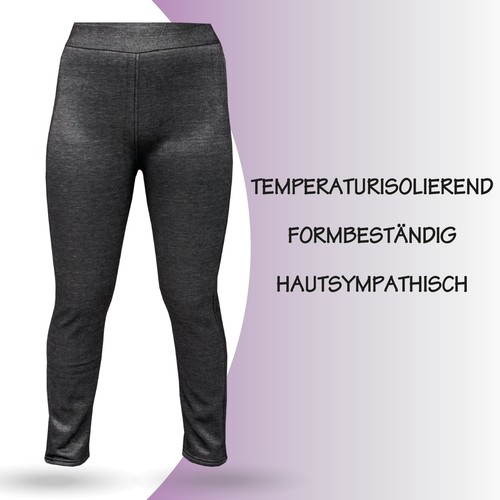 Thermo Leggings Innenfleece Leggins Thermoleggings High Waist warm Thermohose - Bild 16 von 30