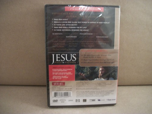 Jesus - Fact or Fiction (DVD) The Jesus Film Project - 2003 NEW Factory Sealed - Imagen 2 de 3