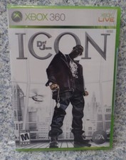 Video Game Xbox 360 Def Jam Icon EA Logos on wrap NEW SEALED