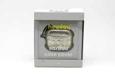 Heyday Clear Apple AirPods Gen 3 Earbud Case Cover With Clip Gold Print