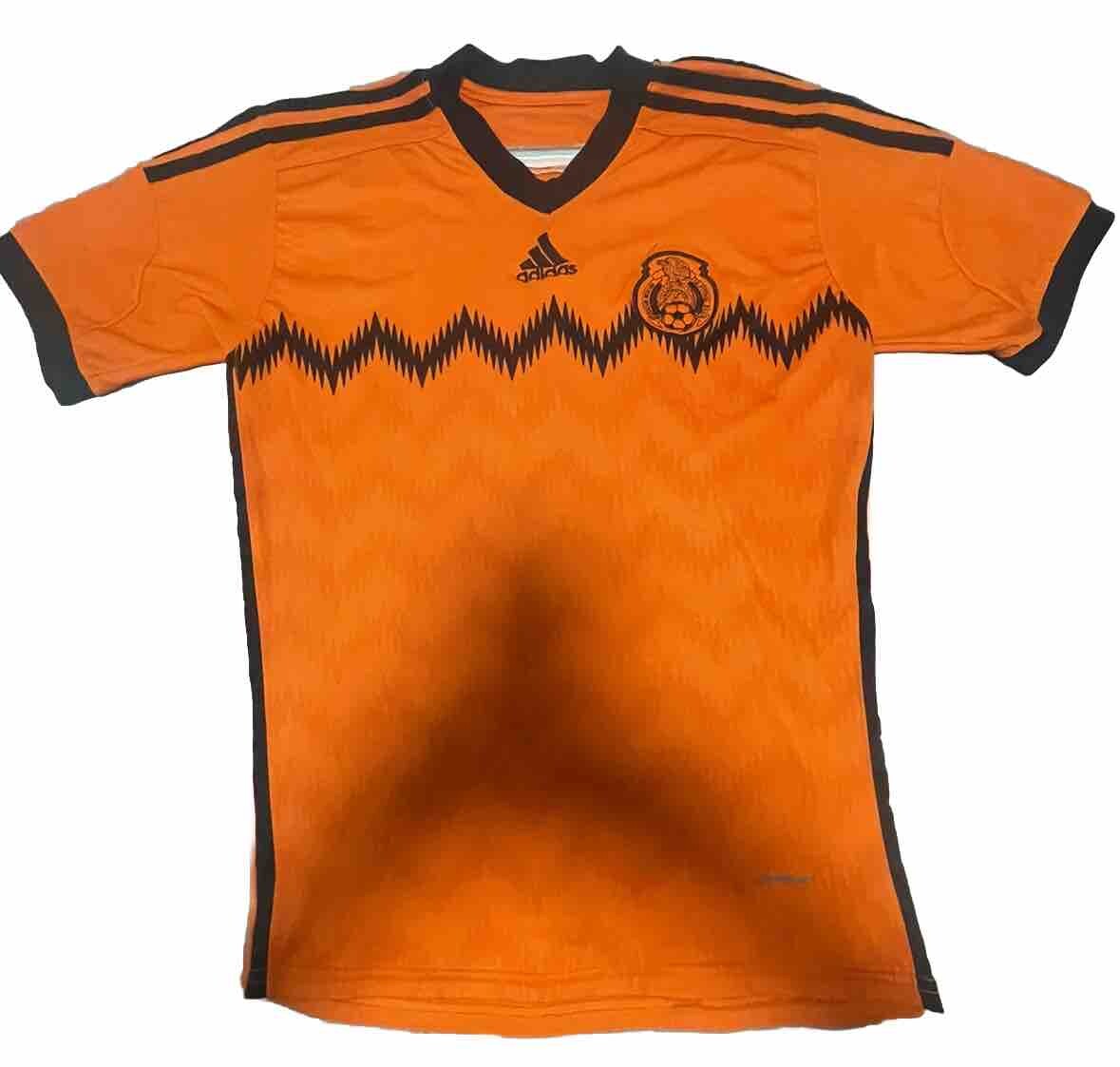 Mexico Soccer Jersey Football Shirt 100% Original Size S 2014/2015 Away USED