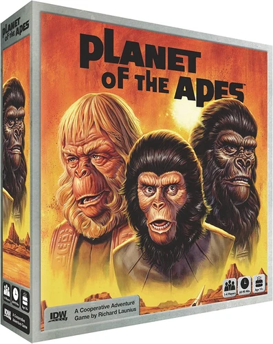 IDW Planet of the Apes Adventure Board Game New Sealed