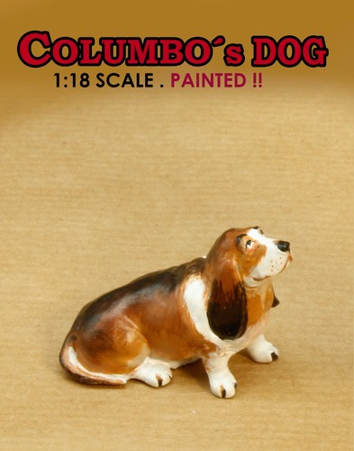 1:18 FIGURE COLUMBO´S DOG . P. FALK NOT INCLUDED. PAINTED WELLY SOLID MINICHAMPS - Foto 3 di 8