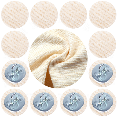 DIY Fabric Covered Buttons Hoop Back Upholstery Headboards Ottoman Sofas 18mm - Picture 39 of 61