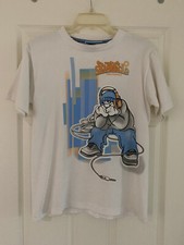 VINTAGE SOUTHPOLE CRAZY MUSIC DJ T-SHIRT VERY RARE PIECE SIZE L,MADE IN USA