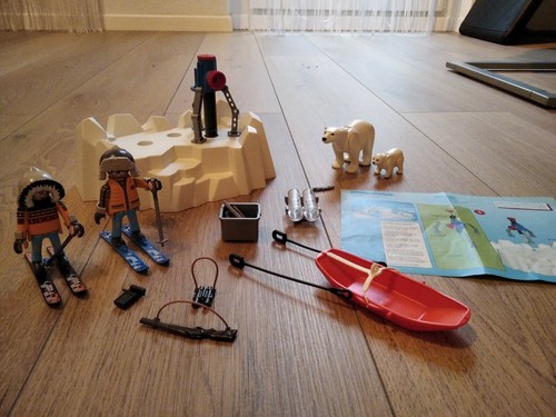Playmobil 9056 Polar Ranger Eis Forscher Eisbären