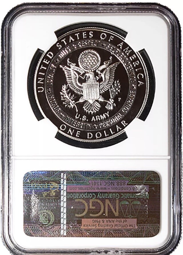 NGC PF70 ジョン・F・ケネディ 銀貨 アメリカ 2011