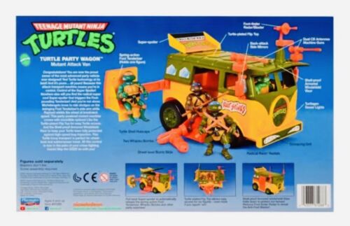 Teenage Mutant Ninja Turtles ~ Turtle Party Wagon Mutant Attack Van ~ BNIB 2021 - Picture 2 of 4
