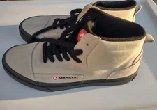 Airwalk Men's Mid Top Skateboard Sneakers, CW06511M-TX, Peyote/Black,US Size 9.5