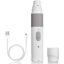 Pets First Nail Grinder for Dogs & Cats Rechargeable & Cordless Dog Nail Grinder