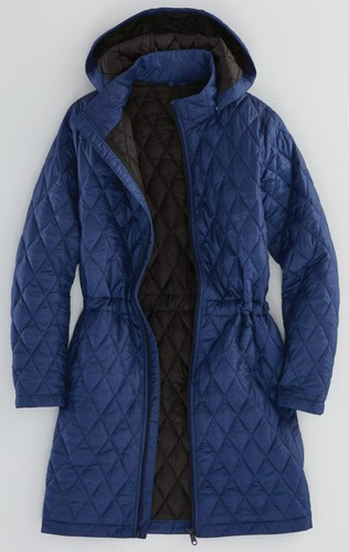 BLAIR ZIP FRONT DIAMOND QUILTED HOODED PARKA JACKET COAT WMNS PLUS 3X 3XL *NIP!* - 第 1/5 張圖片