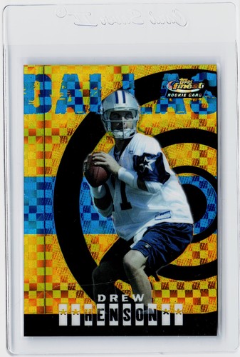 Drew Henson [Gold Xfractor] #80 2004 Topps Finest card