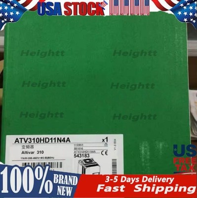 100% High-efficient SND Altivar, AC Speed Drive, ATV310HD11N4A US Free TAX