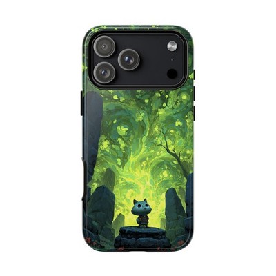 Phone Ink - Lifetime Warranty Custom Case - Squirrel Green Enchanted Woods