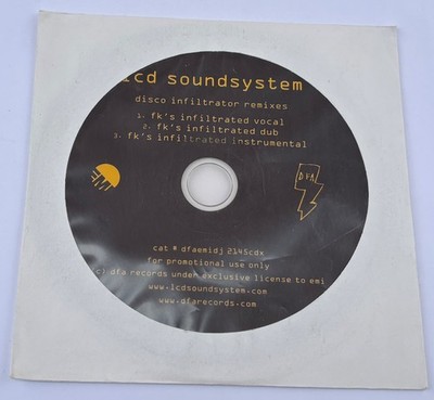 LCD Soundsystem MCD Disco Infiltrator Remixes (2005)  Promo - Electronic - House