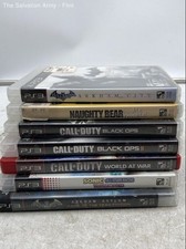 Sony PlayStation 3 Action Shooter Racing Multiplayer Video Games Lot Of 7