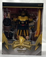 Super7 Mighty Morphin Power Rangers ULTIMATES  Megazord Black Gold NEW
