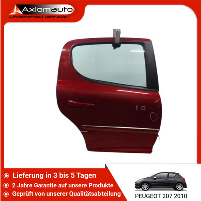   RECHTE HINTERE TÜR   PEUGEOT 207 2006-2013 9008S6  
