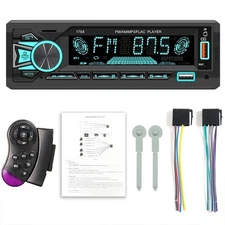 1DIN Bluetooth Car Stereo MP3 Player FM Receiver USB/TF/AUX Inspired By Pioneer
