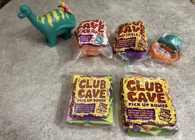 1996 Wendys Cave Club Kids Meal Toys Set Of 6