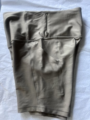 All in Motion Taupe Everyday Soft Ultra High Rise Bike Shorts Xsmall Women - Picture 7 of 9