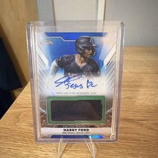 Topps 2025 Pro Debut Jumbo Relic Harry Ford Arkansas Travelers Blue /150